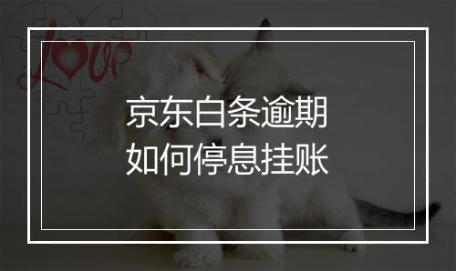 京东白条逾期如何停息挂账