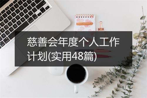 慈善会年度个人工作计划(实用48篇)