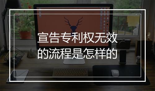 宣告专利权无效的流程是怎样的