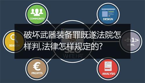 破坏武器装备罪既遂法院怎样判,法律怎样规定的?