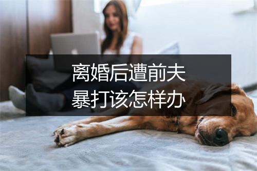 离婚后遭前夫暴打该怎样办