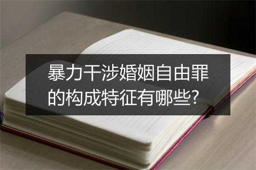暴力干涉婚姻自由罪的构成特征有哪些?