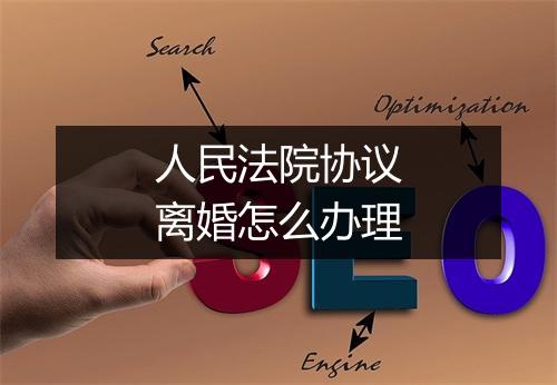 人民法院协议离婚怎么办理