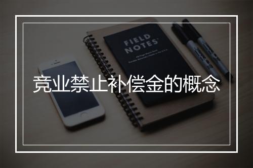 竞业禁止补偿金的概念