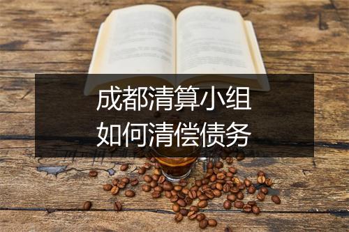 成都清算小组如何清偿债务