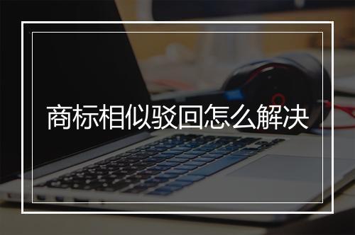 商标相似驳回怎么解决