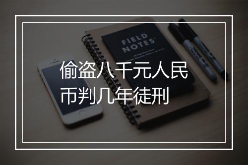 偷盗八千元人民币判几年徒刑