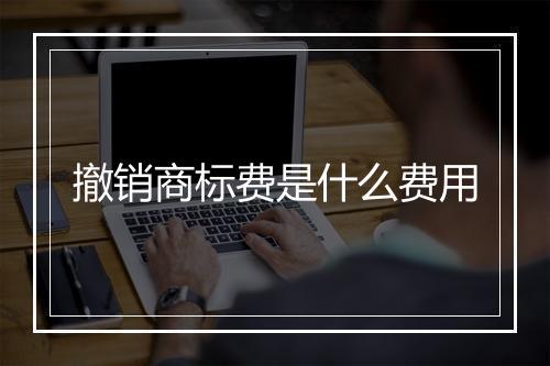 撤销商标费是什么费用