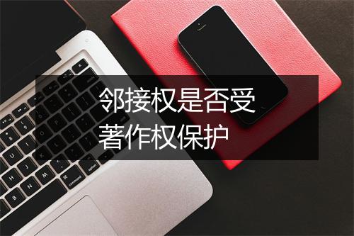邻接权是否受著作权保护