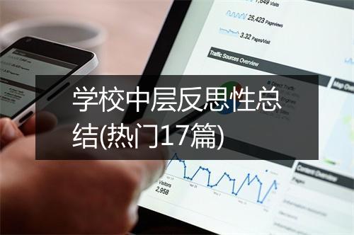 学校中层反思性总结(热门17篇)