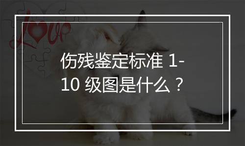 伤残鉴定标准 1-10 级图是什么？