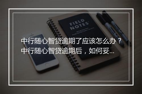 中行随心智贷逾期了应该怎么办？中行随心智贷逾期后，如何妥善处理？