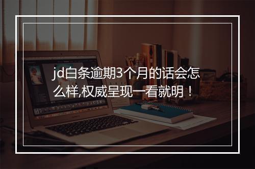 jd白条逾期3个月的话会怎么样,权威呈现一看就明！