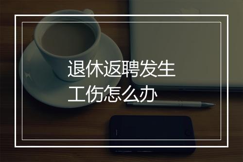 退休返聘发生工伤怎么办
