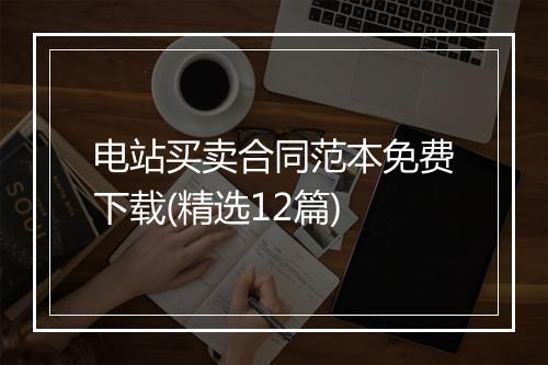 电站买卖合同范本免费下载(精选12篇)