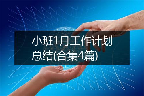 小班1月工作计划总结(合集4篇)