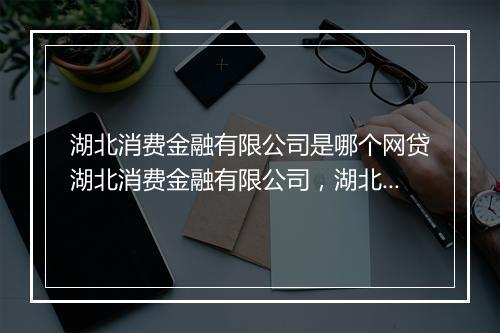 湖北消费金融有限公司是哪个网贷湖北消费金融有限公司，湖北消费金融有限公司是哪个网贷