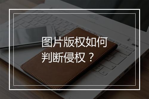 图片版权如何判断侵权？