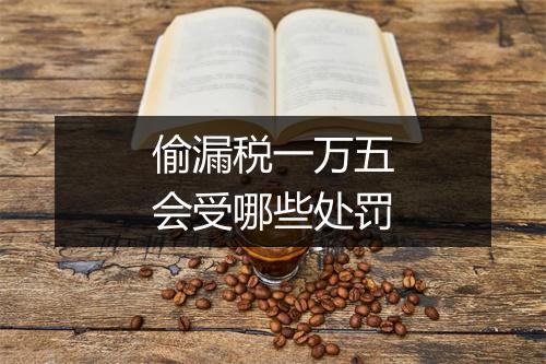 偷漏税一万五会受哪些处罚