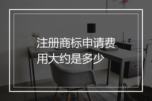 注册商标申请费用大约是多少