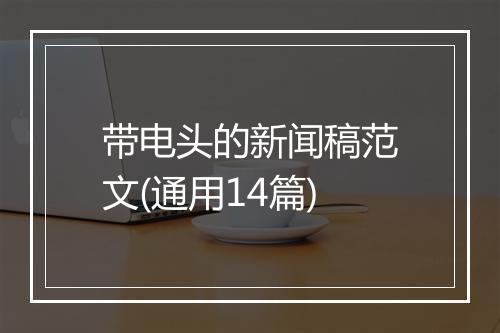 带电头的新闻稿范文(通用14篇)
