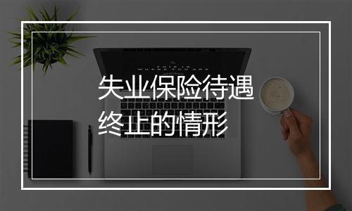 失业保险待遇终止的情形