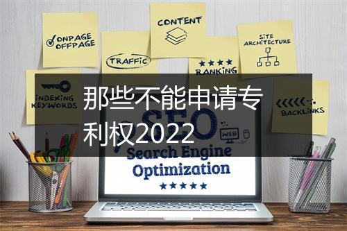 那些不能申请专利权2022