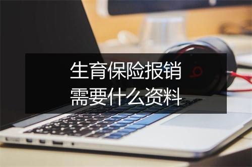 生育保险报销需要什么资料