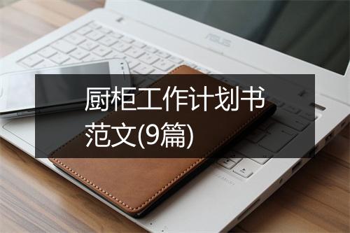 厨柜工作计划书范文(9篇)