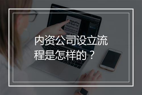 内资公司设立流程是怎样的？