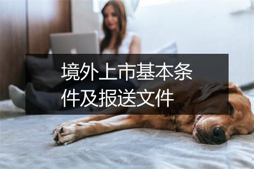 境外上市基本条件及报送文件