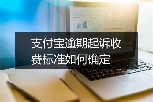 支付宝逾期起诉收费标准如何确定