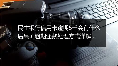 民生银行信用卡逾期5千会有什么后果（逾期还款处理方式详解）