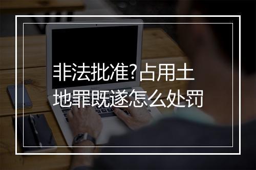 非法批准?占用土地罪既遂怎么处罚
