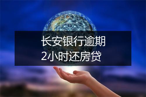 长安银行逾期2小时还房贷