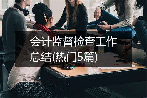 会计监督检查工作总结(热门5篇)