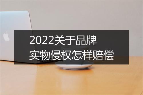 2022关于品牌实物侵权怎样赔偿