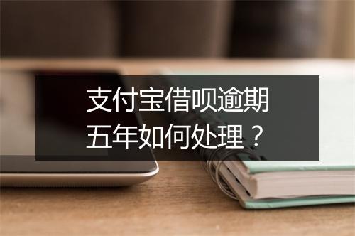 支付宝借呗逾期五年如何处理？