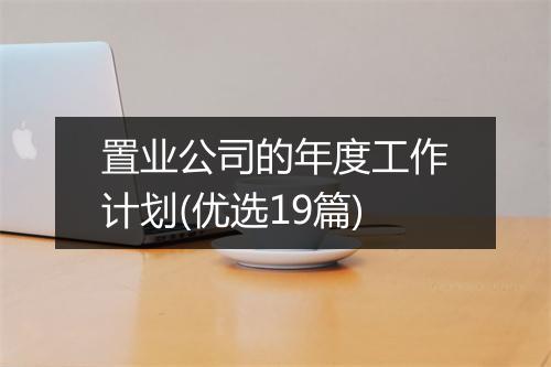 置业公司的年度工作计划(优选19篇)