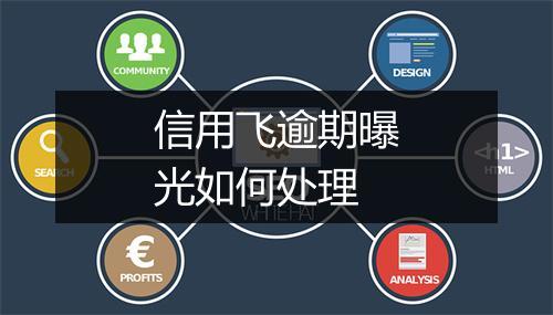 信用飞逾期曝光如何处理
