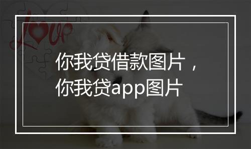 你我贷借款图片，你我贷app图片