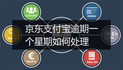 京东支付宝逾期一个星期如何处理