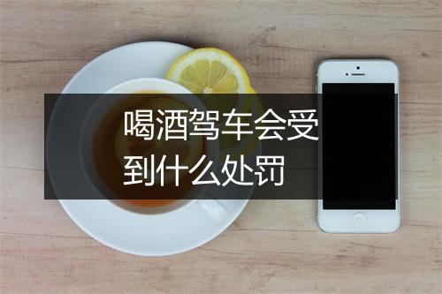 喝酒驾车会受到什么处罚