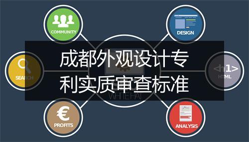 成都外观设计专利实质审查标准
