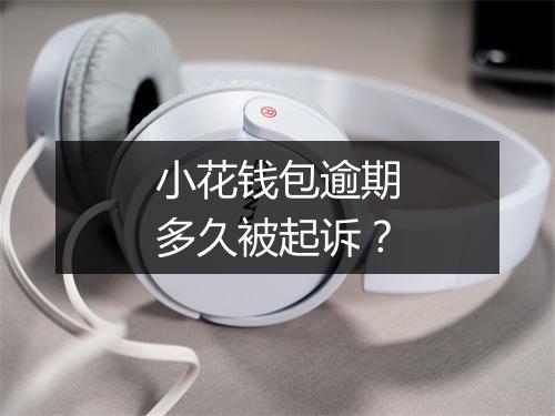 小花钱包逾期多久被起诉？