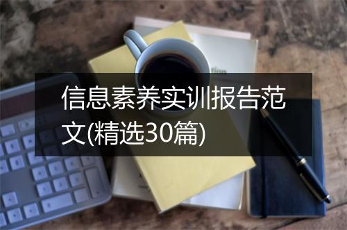 信息素养实训报告范文(精选30篇)