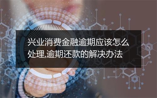 兴业消费金融逾期应该怎么处理,逾期还款的解决办法