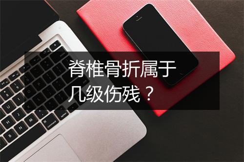 脊椎骨折属于几级伤残？
