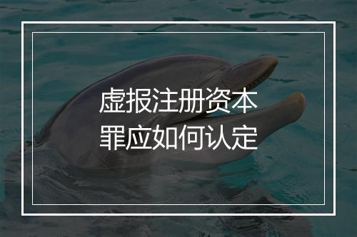 虚报注册资本罪应如何认定