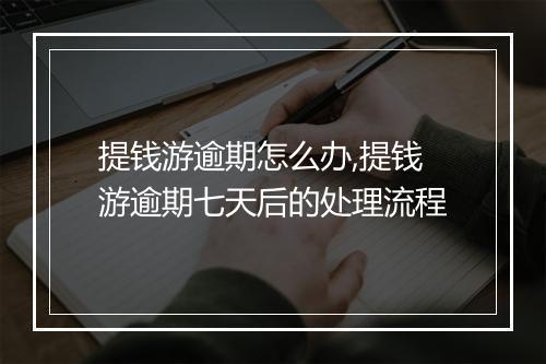 提钱游逾期怎么办,提钱游逾期七天后的处理流程